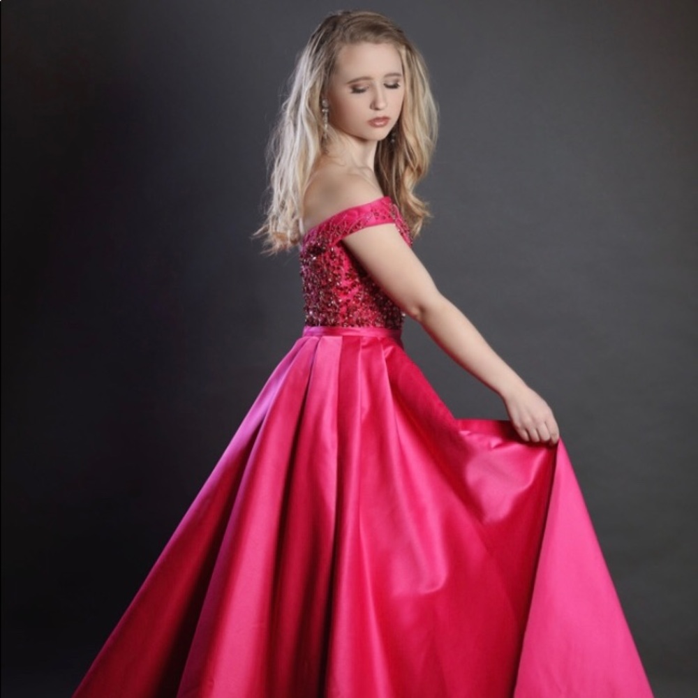 MacDuggal Pink Gown